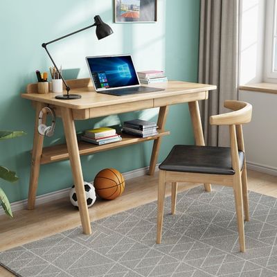 Gepersonaliseerd houten computer bureau met milieuvriendelijk oppervlak Materiaal Duurzaam