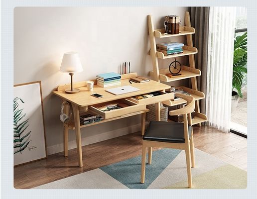 Gepersonaliseerd houten computer bureau met milieuvriendelijk oppervlak Materiaal Duurzaam