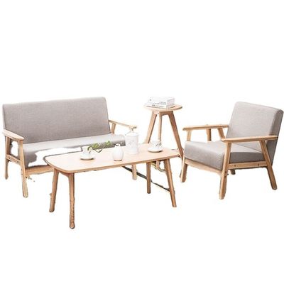 Houten bank voor woonkamer sectioneel ontwerp en OEM-aanvaarding in het ontwerp