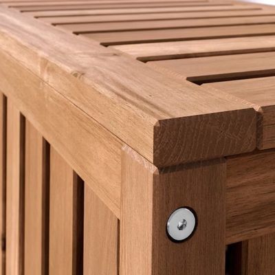 Aanpassing Houten Outdoor/Indoor Storage Bench Groot Storage Deck Box Tuin Schuur