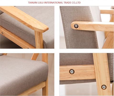 Houten bank voor woonkamer sectioneel ontwerp en OEM-aanvaarding in het ontwerp