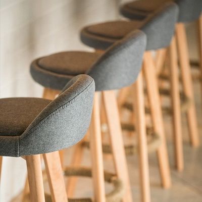 Voorziening woonkamer Barstoelen/stoelen voor de keuken Op maat gemaakte praktische professionele functionaliteit