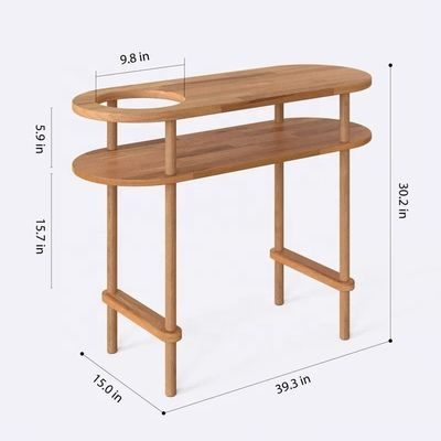Sofa van massief hout Natuursofa tafel voor badkamer ingangstafel gang en huishoudelijk meubilair
