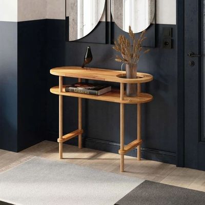 Sofa van massief hout Natuursofa tafel voor badkamer ingangstafel gang en huishoudelijk meubilair