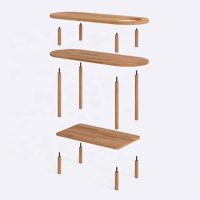 Specifieke CONSOLE TABEL Massief hout natuur tafel voor aanpassing Huis ingang Badkamer Sofa Gang