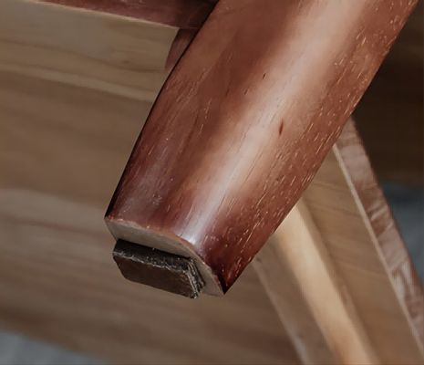 Geen opvouwbare schoenenberging Eenvoudig schoenenkastje voor huishoudens van beukhout