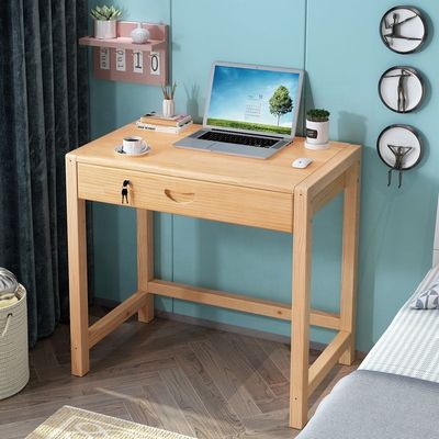 Moderne op maat gemaakte kleuren van massief hout Home Office meubels Tafel voor kleine slaapkamer studeerbank