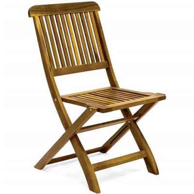 3 stukken vouwbare acacia hout bistroset perfect voor buiten eten en vermaken