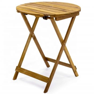 3 stukken vouwbare acacia hout bistroset perfect voor buiten eten en vermaken