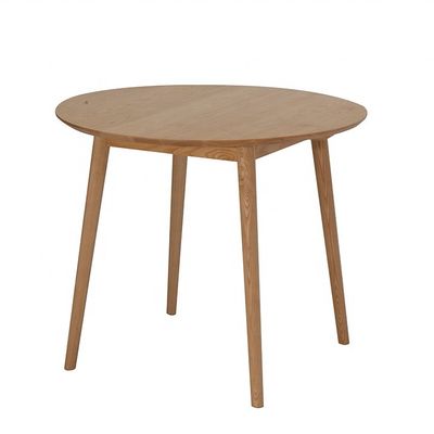 Moderne tafel- en stoelbedekking voor meubels van massief hout in natuurlijke of askleur