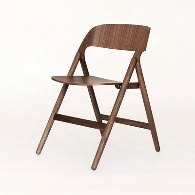 Buitenbanketstoel van massief hout Moderne opvouwbare stoel voor woon-/eetkamer in restaurant/bruiloftszaal