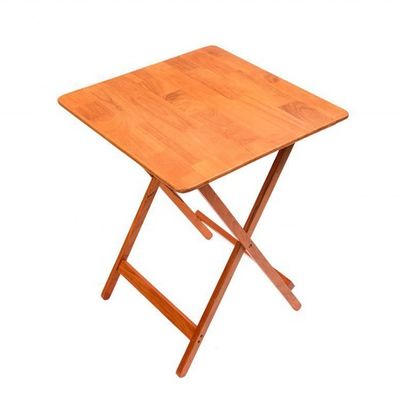 Folding tafel van massief hout Draagbaar en licht voor gemakkelijk vervoer