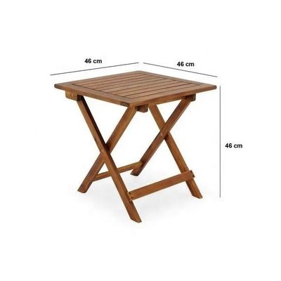 Picnic Massivhouten raam vouwbaar tuin tafel voor buiten koffie thee drankjes en zijkant terras