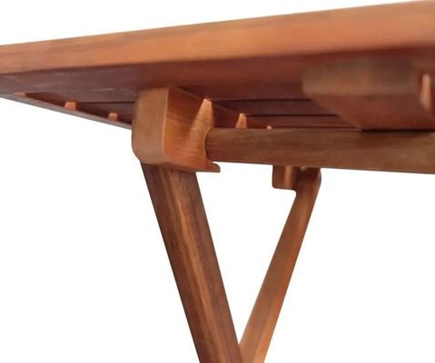 Picnic Massivhouten raam vouwbaar tuin tafel voor buiten koffie thee drankjes en zijkant terras