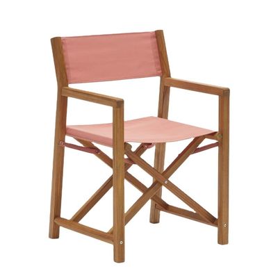 Postverpakking Nordic Modern Outdoor Chair met massief hout en opvouwbaar ontwerp