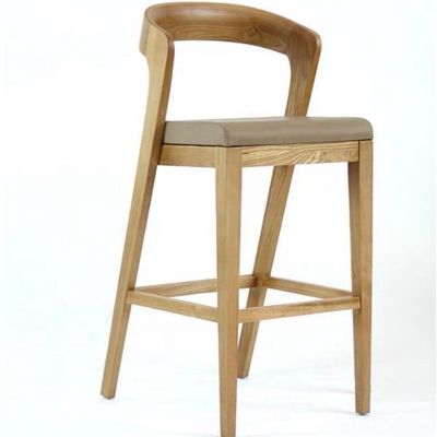 Hoge barstoel met PU-leerstoel voor ontspanningsvoorzieningen Gewichtslimiet 250 kg voor ontspanningsvoorzieningen