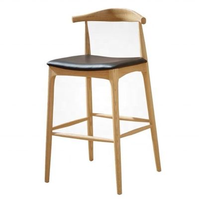 Hoge barstoel met PU-leerstoel voor ontspanningsvoorzieningen Gewichtslimiet 250 kg voor ontspanningsvoorzieningen