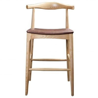 Hoge barstoel met PU-leerstoel voor ontspanningsvoorzieningen Gewichtslimiet 250 kg voor ontspanningsvoorzieningen