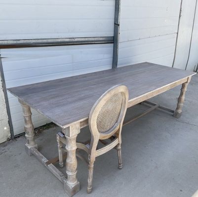 Modern ontwerp Walnut Slab Keuken Restaurant Eetkamer Houten stoel en evenementen tafel voor kantoorgebouw Flexibiliteit