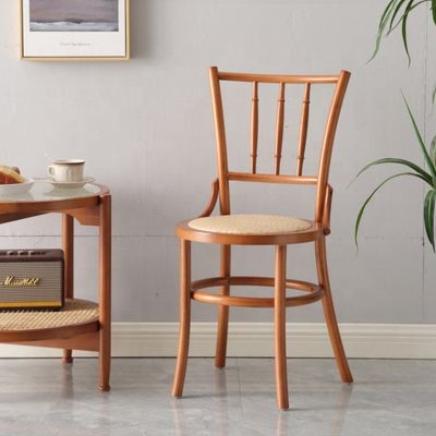 Specifieke barstoel Rattan Eetstoel Barmeubelen Massivhouten stoel voor eetkamer