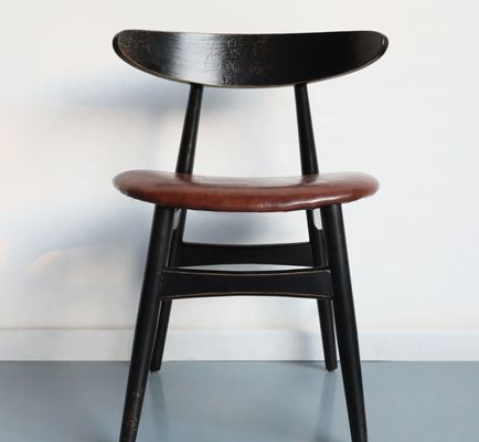 Massivhouten stoel Praktisch en modern ontwerp voor huis stoel Ottomaans