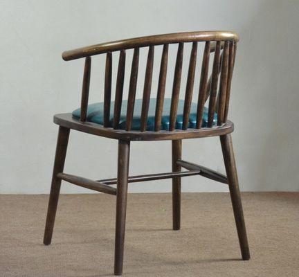 Moderne houten gepolsterde eetstoel De perfecte combinatie van stijl en comfort