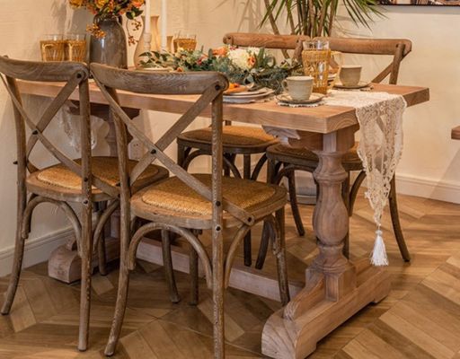 Eetstoel van dennenhout voor uniek meubelontwerp Keuken Restaurant Opvouwbare tafel