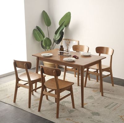 Klassieke eetkamermeubilair collectie stoelen van massief hout rubber stoelen eetkamer stoelen met modern design