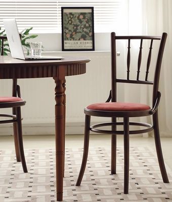Eetkamermeubilair Massivhouten fluweel Klassiek houten luxe gebruikte antieke moderne stoelen voor bruiloften en speciale evenementen