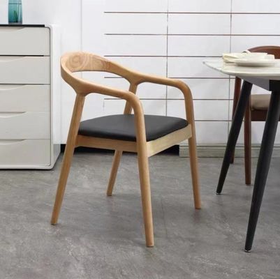 Solid Wood Nordic Light Luxury Hotel Cafe Stoel van stoel van stoel van stoel van stoel van stoel