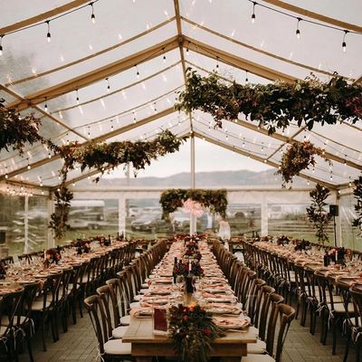 Restaurant en hotel Solid Wood Woven Cross Back Chair in moderne Noordse stijl voor bruiloft