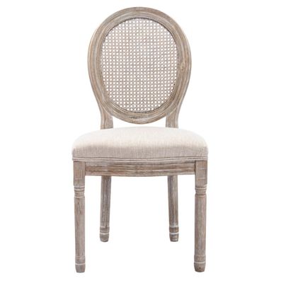Rubberen houten frame materiaal Nordic Polster Banket Louis stoel voor woonkamer bruiloften