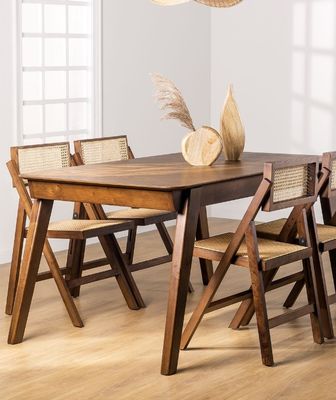 Moderne houten stoel van natuurlijke rotan massief hout vouwstoel voor evenementen met en post verpakking Y