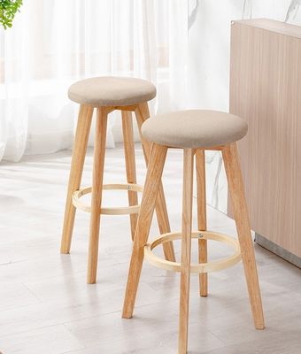 Bedrijfsmeubelen Modern Design Massivhout Barstool Hoogste stoel voor bar