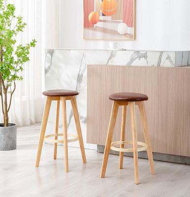 Bedrijfsmeubelen Modern Design Massivhout Barstool Hoogste stoel voor bar