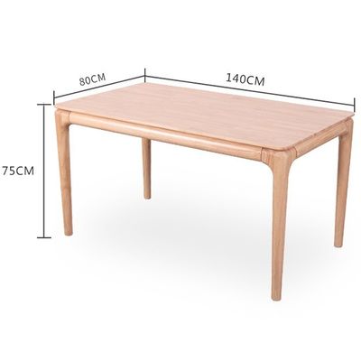 LL-A02 Noorse moderne stijl massief houten eettafel binnen