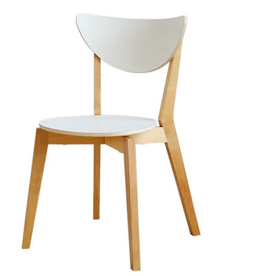 Solid Wood Antieke gesneden High Back Bent Birch Eetstoelen voor Coffee Shop Zittingen Collectie