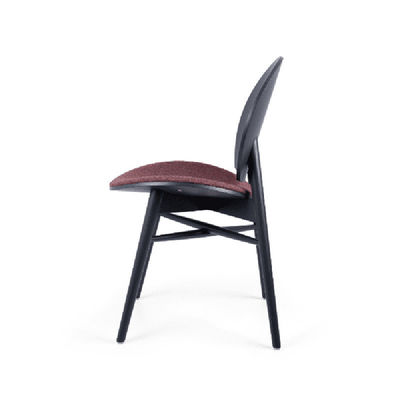Multifunctionele Nordic Light Luxe Houten Eetstoel voor Home Cafe Hotel Multifunctionele Ontwerp