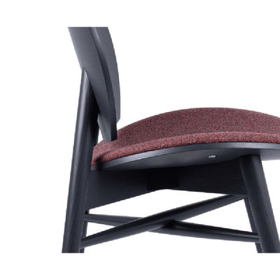 Multifunctionele Nordic Light Luxe Houten Eetstoel voor Home Cafe Hotel Multifunctionele Ontwerp