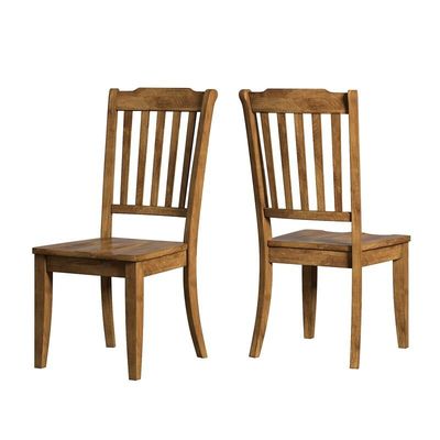 Solid Wood Frame Classic High Back Eetstoel voor hotel-restaurantmeubelen