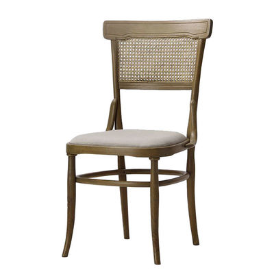 Op maat gemaakte hotel eetstoelen met stoffen bekleding