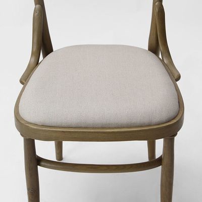 Op maat gemaakte hotel eetstoelen met stoffen bekleding