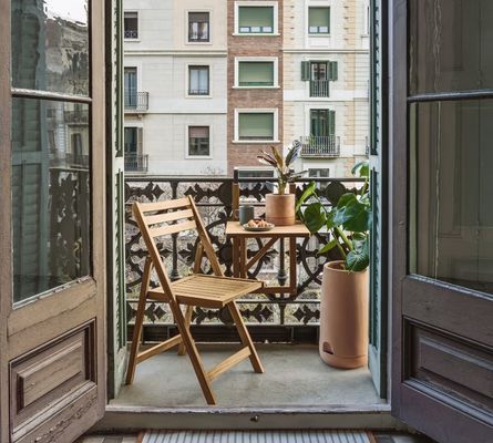 Stevige opvouwbare houten stoel voor Nordic Design Hotel en Restaurant