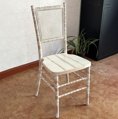 Natuurlijke zwarte stevige eetstoel Nordic Design Modern Sample Solid Wood PU leer voor bruiloft kamer