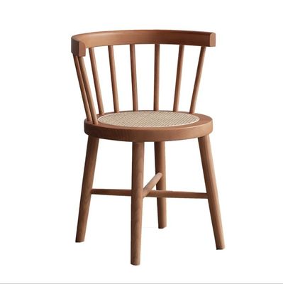 Eetstoel van massief hout Nordic Good Design Antiek restaurantmeubilair met moderne stijl in 55cm*40cm*74cm