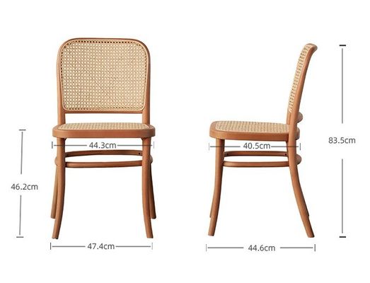 Houten stoelen voor slaap- en eetkamermeubilair