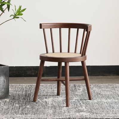 Eetstoel van massief hout Nordic Good Design Antiek restaurantmeubilair met moderne stijl in 55cm*40cm*74cm