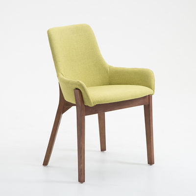 Home Meubelen Maleisië Rubber Hout Bibliotheek Eetstoelen met luxe ronde rug