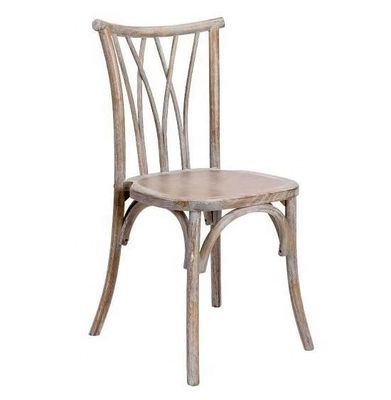 Vervaardiging Levering Stapelbare houten stoelen voor evenementen Modern design Hotel Restaurant Banket en huis