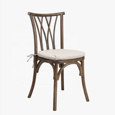 Vervaardiging Levering Stapelbare houten stoelen voor evenementen Modern design Hotel Restaurant Banket en huis